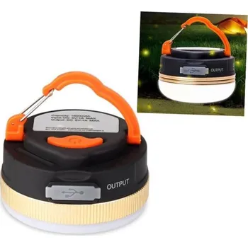 Svítilna Svítidlo přenosné kemping, nabíjecí, USB