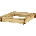 Marimex | Dřevěné pískoviště čtyřhranné s krytem | 11640358