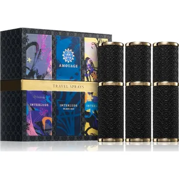 Pánský parfém Amouage Interlude Amouage Interlude parfémovaná voda 10 ml + Amouage Interlude Black Iris parfémovaná voda 10 ml + Amouage Interlude 53 parfémovaná voda 10 ml
