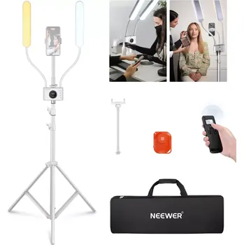 Studiové světlo NEEWER BH40B Sada světla a stativu pro beauty streaming
