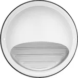 Ventishop KMKB 160 designová fasádní nerezová větrací mřížka, bílá