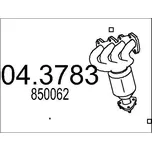 Katalyzátor MTS 04.3783