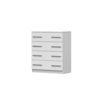 Komoda IDZ Komoda OMEGA I 4S 02, 80 cm Bílá