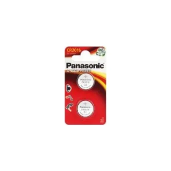 Baterie Panasonic Lithium Power CR2016 90mAh 2 ks.