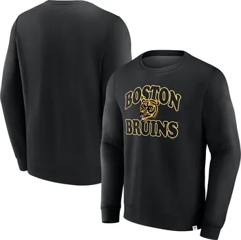 Pánská mikina Fanatics Pánská mikina Boston Bruins NHL Fleece Crew Velikost: 2XL