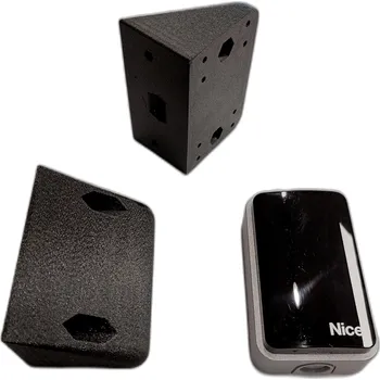 Pohon brány PRESBET NICE EPM/EPMB - montážní základny fotobuněk (úhlové) (sada - 2 ks)