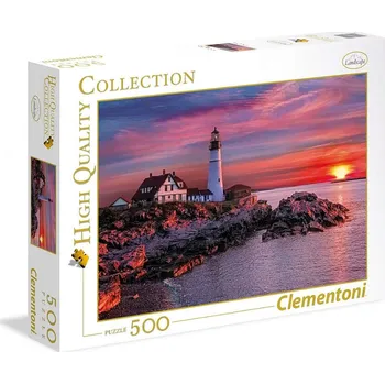Clementoni Puzzle 35049 Maják v Portlandu 500 dílků