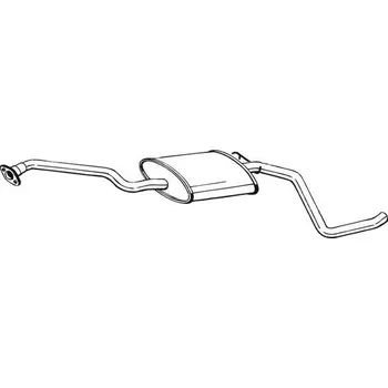 Tlumič výfuku Střední tlumič výfuku BOSAL 285-987