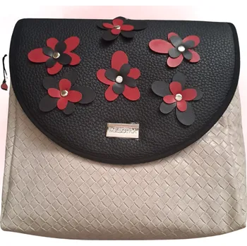 Kabelka Farbotka Classic Krémová/Květy II