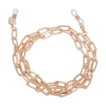 Brýlová obroučka Jemný řetízek na brýle - Růžově zlatý