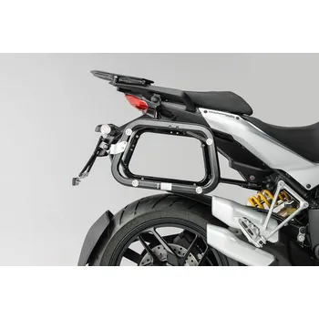 Zavazadlo na motocykl SW MOTECH Boční nosiče na Ducati Multistrada 1200, S (10-14) EVO černé