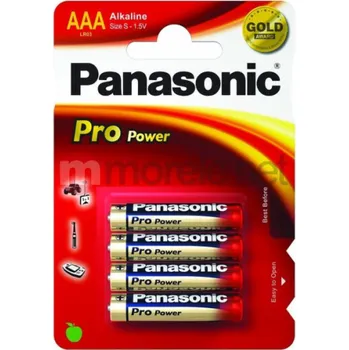Baterie Panasonic Pro Power AAA / R03 4 ks.
