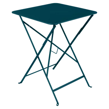 Zahradní stůl Skládací stolek Fermob BISTRO 57x57cm - Acapulco Blue