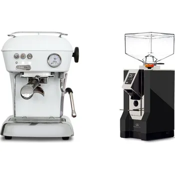 Kávovar Ascaso Dream ONE, Cloud White + Eureka Mignon Perfetto, CR black