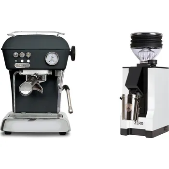 Kávovar Ascaso Dream ONE, Anthracite + Eureka Mignon Zero, BL white
