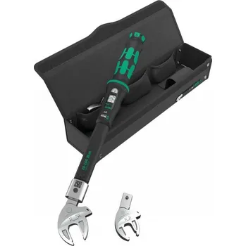 Klíč Wera 136076 Momentový klíč Click-Torque X 7 (10 ÷ 100 Nm) s nástavci 16 ÷ 32 mm pro tepelná čerpadla/klimatizace. Typ 9530 (Sada 4 dílů)