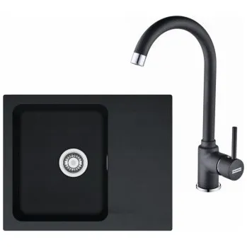 Franke SET T29 - OID 611-62 černá + FP 9000.071 POLA + ZÁRUKA 5 LET ZDARMA