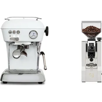 Kávovar Ascaso Dream ONE, Cloud White + Eureka Mignon XL, CR white