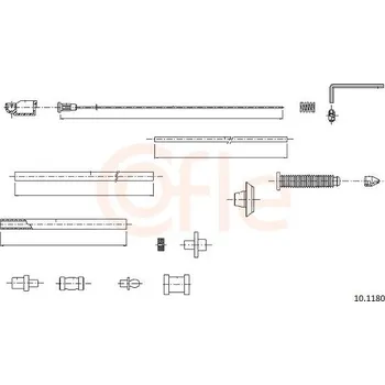 Autodíl Lanko plynu COFLE 10.1180
