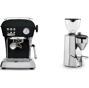 Příprava kávy Ascaso Dream ONE, Dark Black + Rocket Espresso SUPER FAUSTO,…