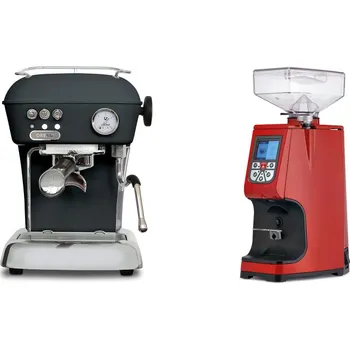 Kávovar Ascaso Dream ONE, Anthracite + Eureka Atom 60, ferrari red