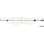 Tažné lanko, ruční převodovka COFLE 2CB.FI006