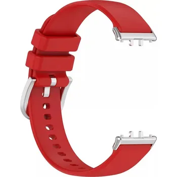 Příslušenství k chytrým hodinkám Silikonový Pásek Na Samsung Galaxy Fit3 Barva: Červená