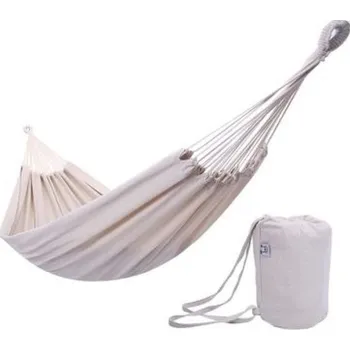 Houpací síť Závěsné brazilské lehátko / HAMAK - přírodní