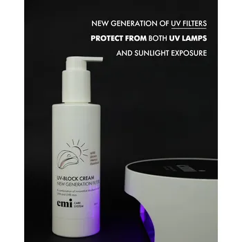 Pleťový krém emi Krém s UV ochranou, 300 ml - UV-Block Cream, 300 ml