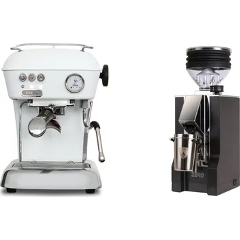 Kávovar Ascaso Dream ONE, Cloud White + Eureka Mignon Zero, CR black