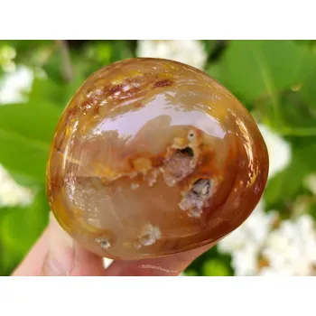 Sběratelství Karneol s dutinkou z Madagaskaru 122g