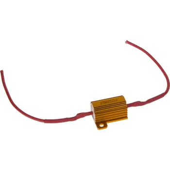 Povinná bezpečnostní výbava Rezistor pro žárovku 12V/10W, 25 ohm, hliníkové pouzdro - ledr-10w