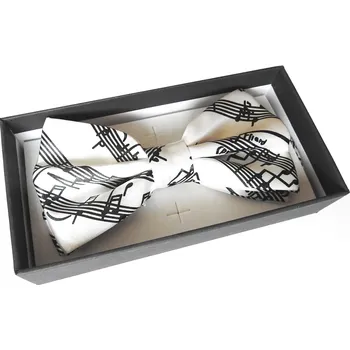 Motýlek AB Production Motýlek PARTITURA 2 bílý