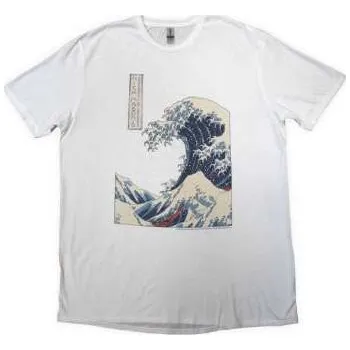 Pánské oblečení Merch Nick Mason's Saucerful Of Secrets: Nick Mason's Saucerful Of Secrets Unisex T-shirt: Hokusai Wave (ex-tour) (xxx-large) XXXL