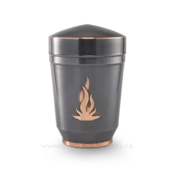 Smuteční dekorace Urna měděná 825