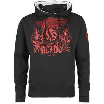 Pánská mikina Mikina s kapucí z AC/DC - Black Ice - Muži - černá