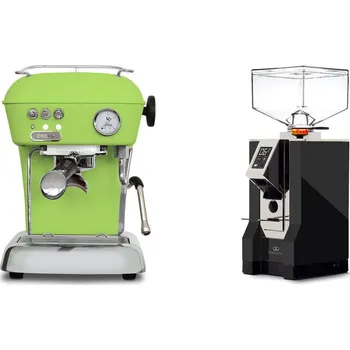 Kávovar Ascaso Dream ONE, Fresh Pistachio + Eureka Mignon Perfetto, CR…