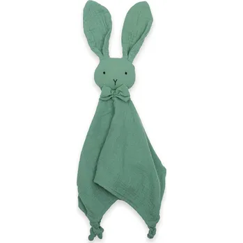 plyšák Mušelínový usínáček New Baby Rabbit mint