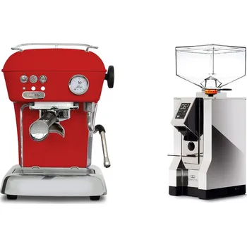 Kávovar Ascaso Dream ONE, Love Red + Eureka Mignon Perfetto, CR chrome