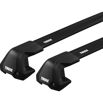 Thule Střešní nosiče Kia Venga (2009 - 2019) - WingBar Edge Black s úchytem pod střešní lem