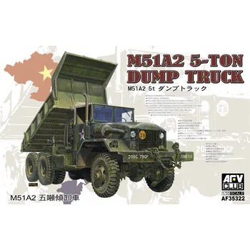 Plastikový model AFV Club 1/35 M51A2 5-ton 6x6 Dump Truck