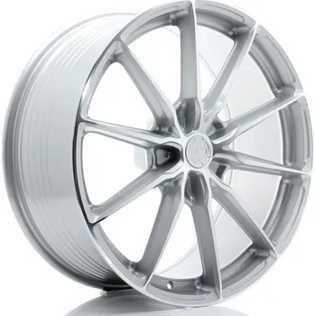 Alu kolo Japan Racing JR37 21x10 ET10-64 5H BLANK Stříbrná Machined