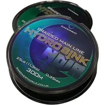 Pletená Šňůra Gardner Hydro-Sink Noir 0,35mm 11,3kg 600m