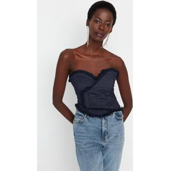 Dámský top Trendyol Bustier Trendyol šedá 2020529