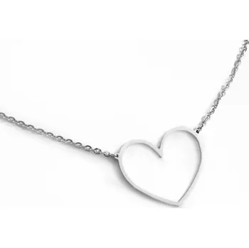 Náhrdelník Stuchlík zlatý náhrdelník srdce 201365