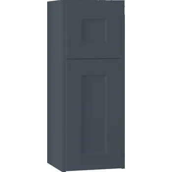 Koupelnový nábytek EBS Laca Střední skříňka, levá, 88 cm, hlubinná modř, LACAN30ML