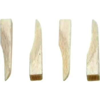 Obklad PURE dřevěné klínky 14 x 1,5 x 1,5 mm (bílé), 100ks