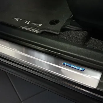 Lišta karosérie Avisa Prahové nerezové lišty Toyota RAV4 IV Facelift (2015 - 2018) - matné -