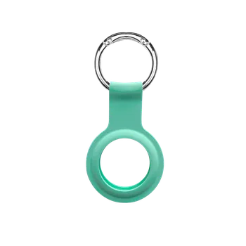 Pouzdro na mobilní telefon DEVIA pouzdro silikon pro Apple AirTag tyrkys