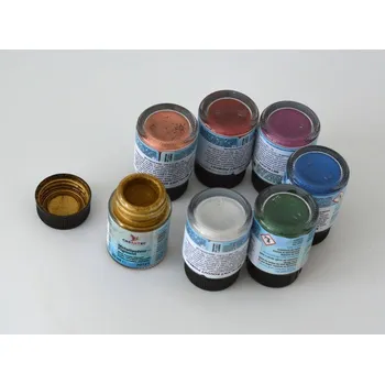 Speciální výtvarná barva Metalický kovový pigment do svíček, mýdel,... MĚDĚNÝ 87